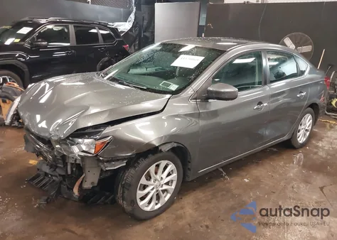 2019 Nissan Sentra Sv из США, поврежденный, VIN 3N1AB7AP8KY258393